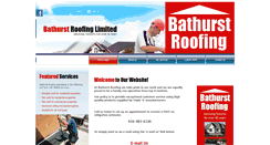 Desktop Screenshot of bathurstroofing.com
